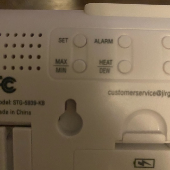 Smart Gear Weather Forecast Station Temperature Humidity Meter With Durable Weat - Picture 8 of 14